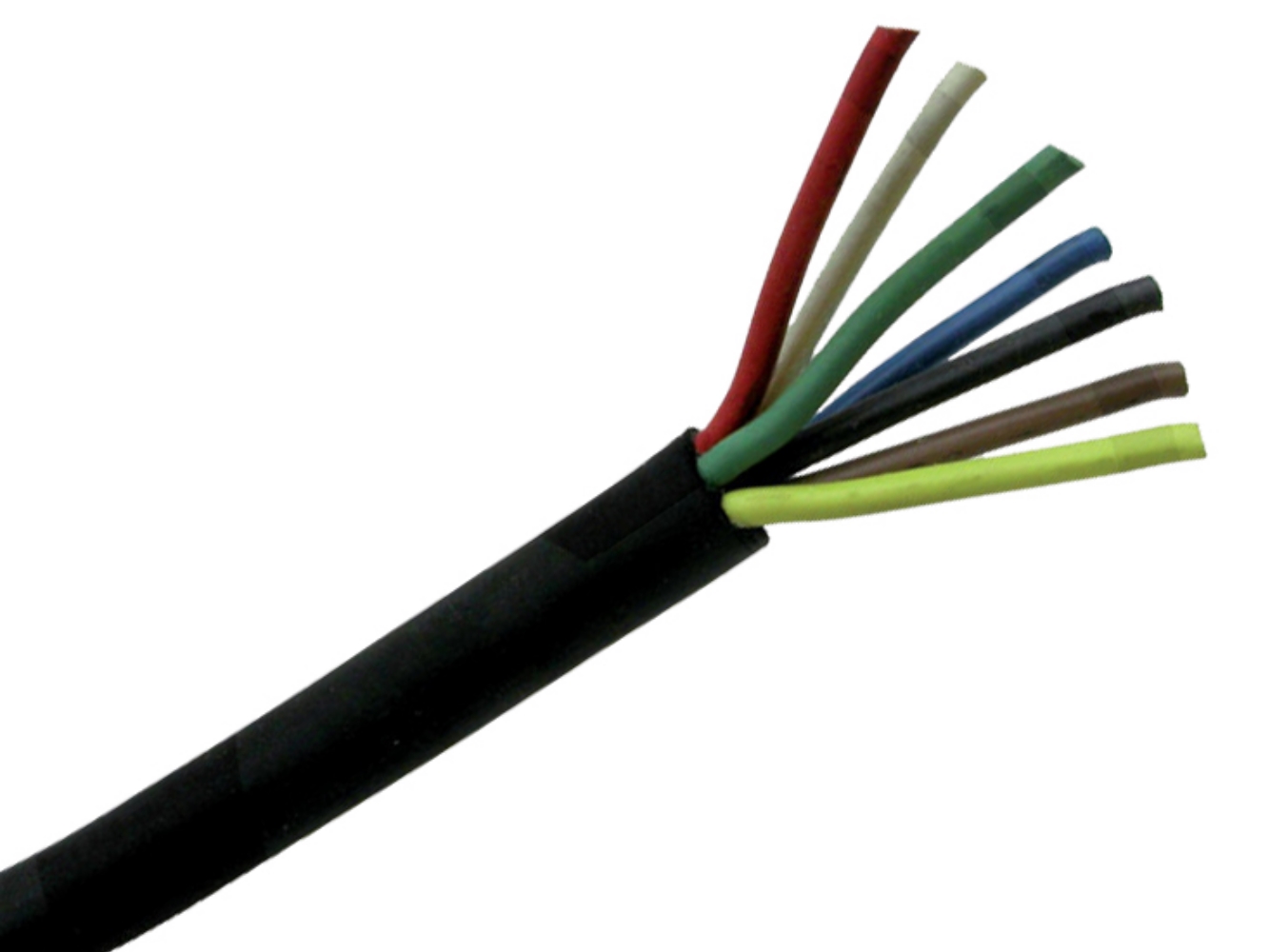 Anhängerkabel Fahrzeugkabel Kabel 7 polig 7 x 1,5 mm², HW60 & HW80, 54-13491 online kaufen