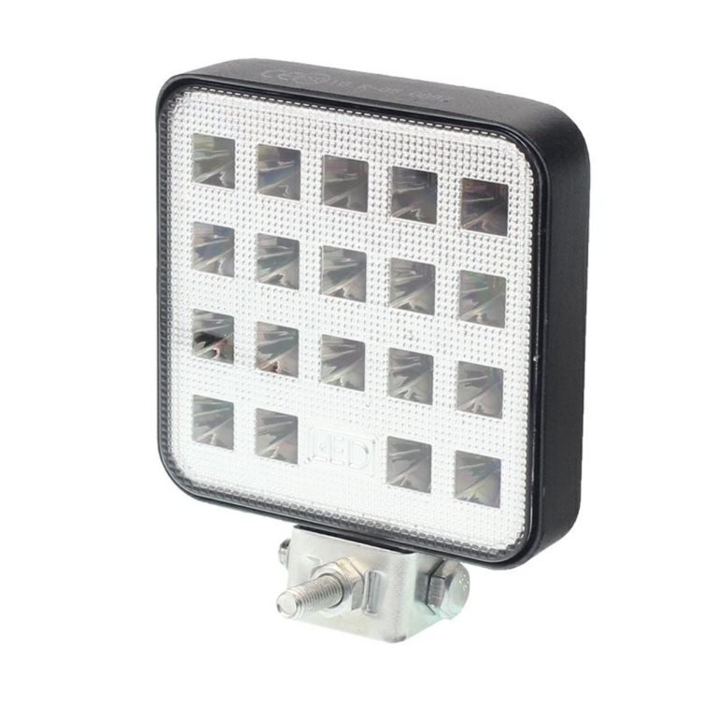 LED-Arbeitsscheinwerfer, 12V, 6x3W, 1100 Lumen, schwenkbar