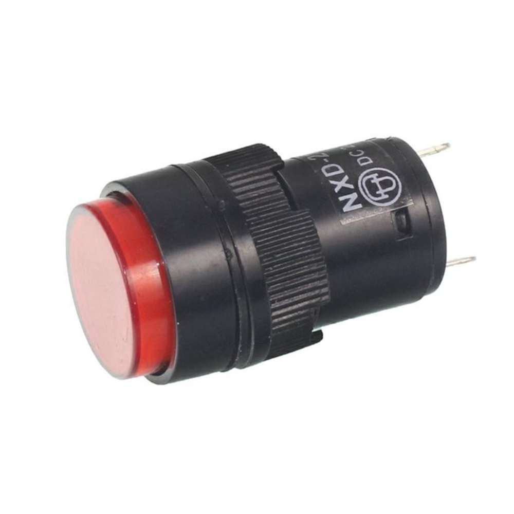 12V LED-Kontrollleuchte Rot - 1